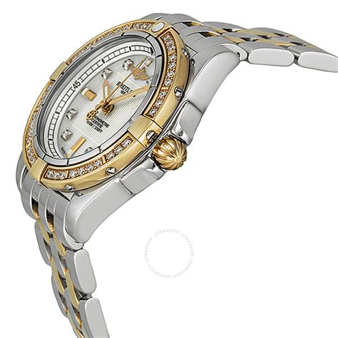 breitling galactic with diamonds|breitling galactic 32 ladies watch.